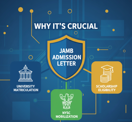 JAMB admission letter is important
